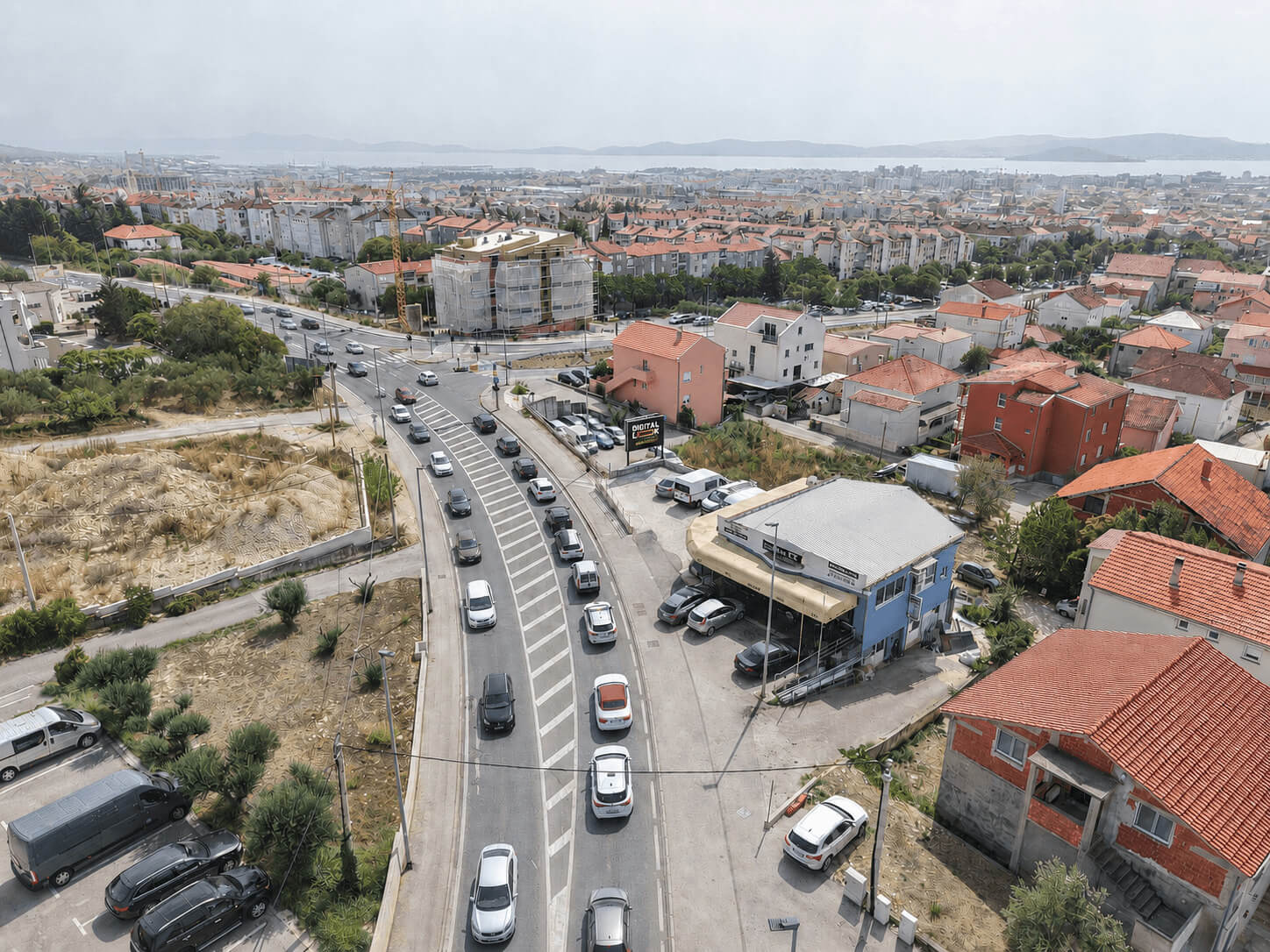 Zadar — LED ekran, zaobilaznica smjer Supernova